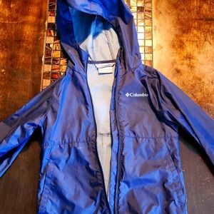 Kids Columbia rain jacket size 6.